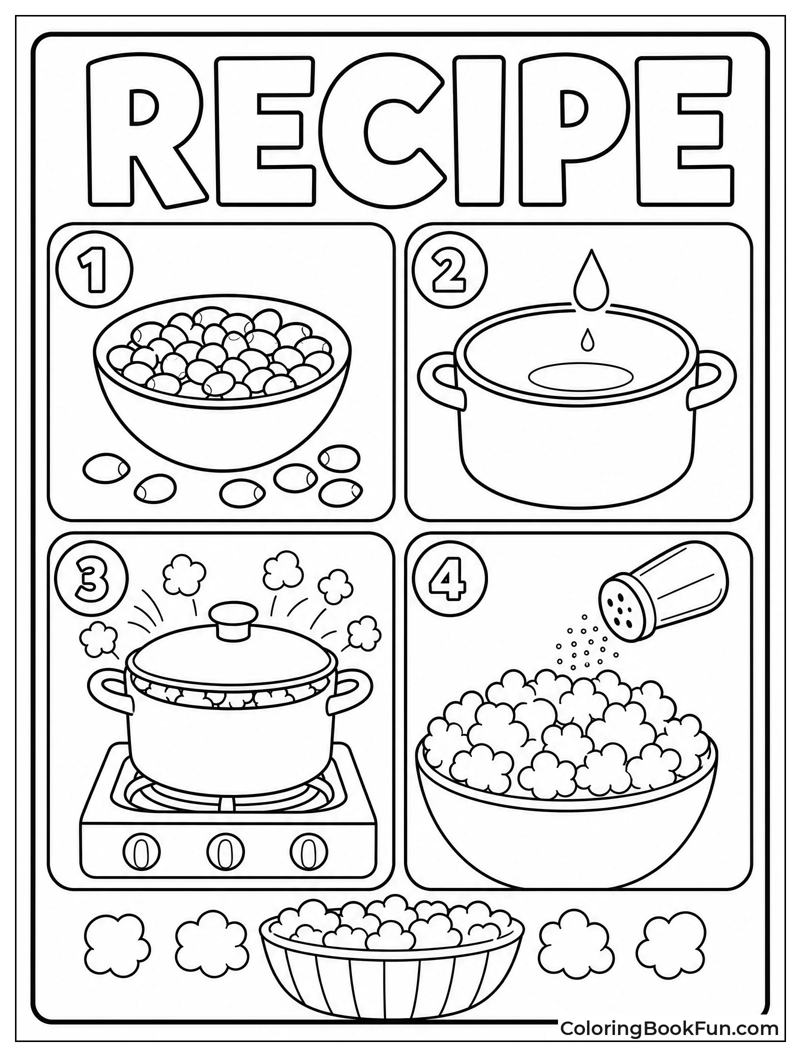 Popcorn Recipe with Simple Steps