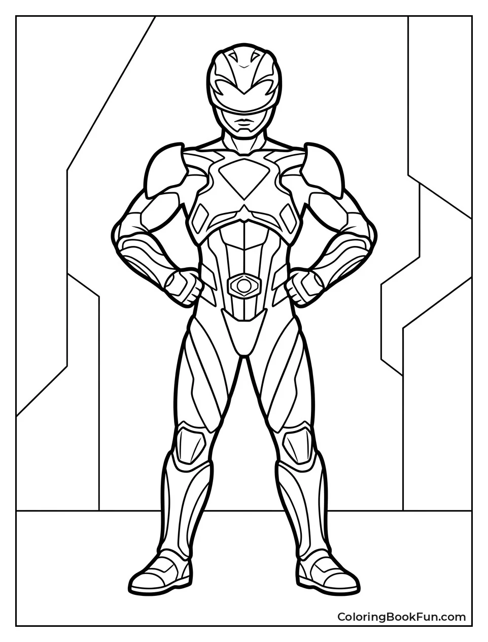 Black Ranger Stands Tall and Proud