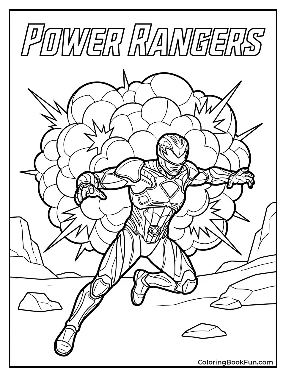 Ranger Leaps Toward Huge Explosion
