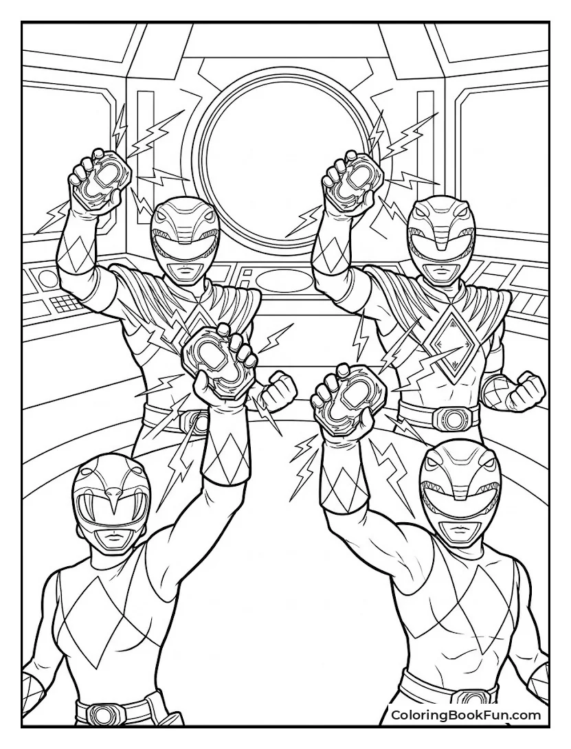 Rangers Raise Morphers to Change