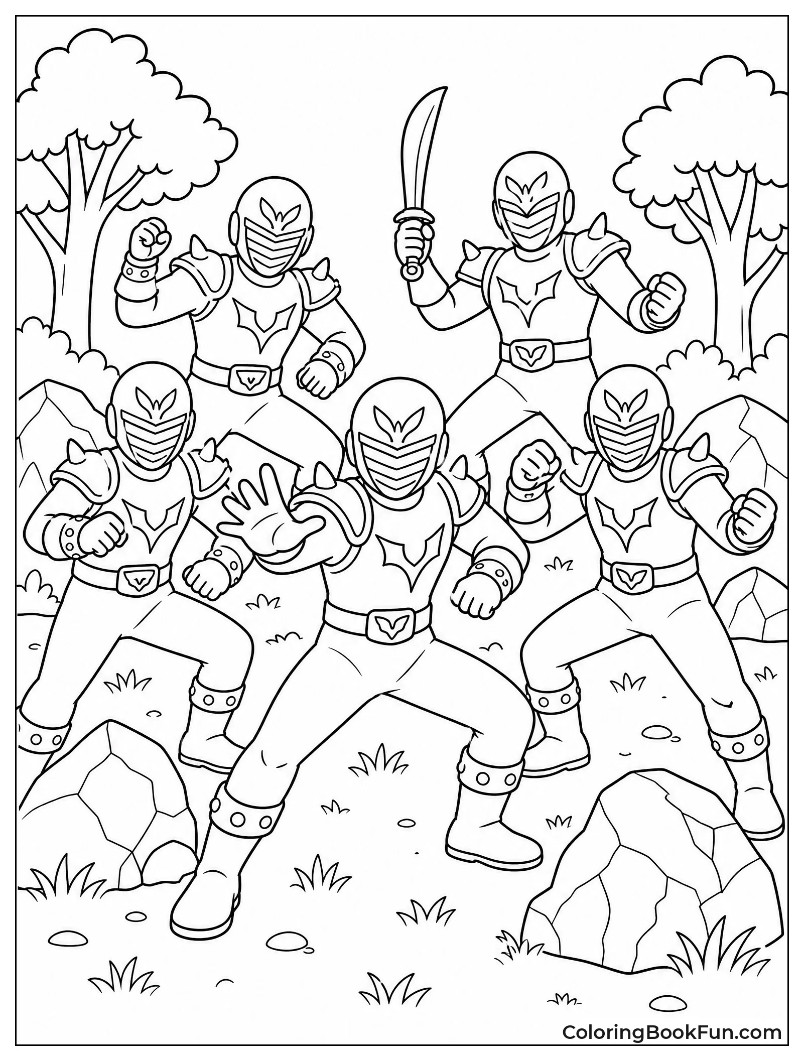 Putty Patrollers Hide in Rocks