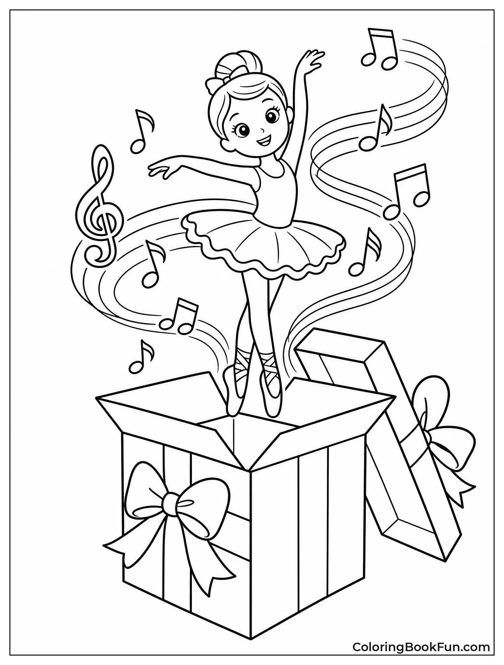 Music Box with a Ballerina