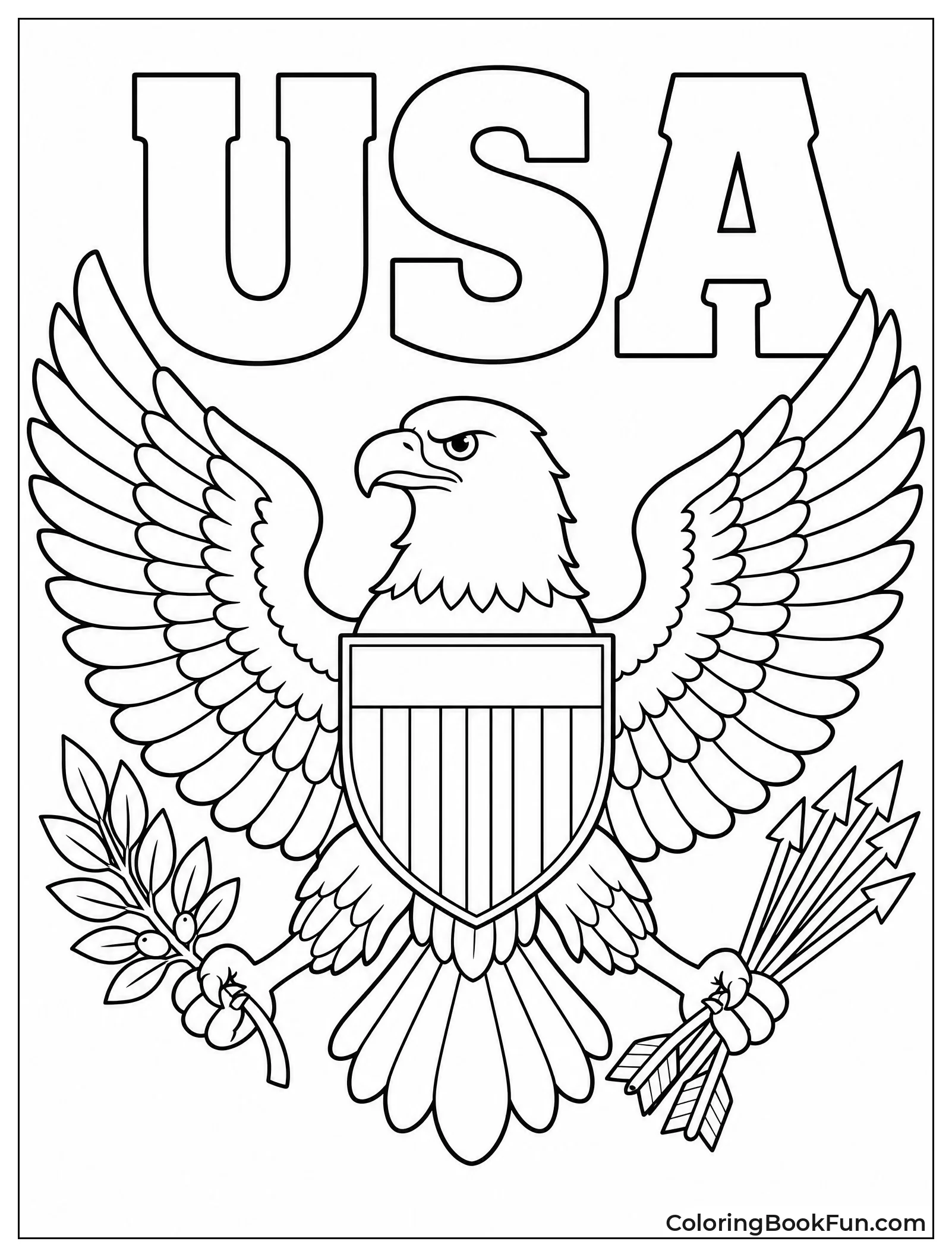 Bald Eagle Spreading Wings Wide