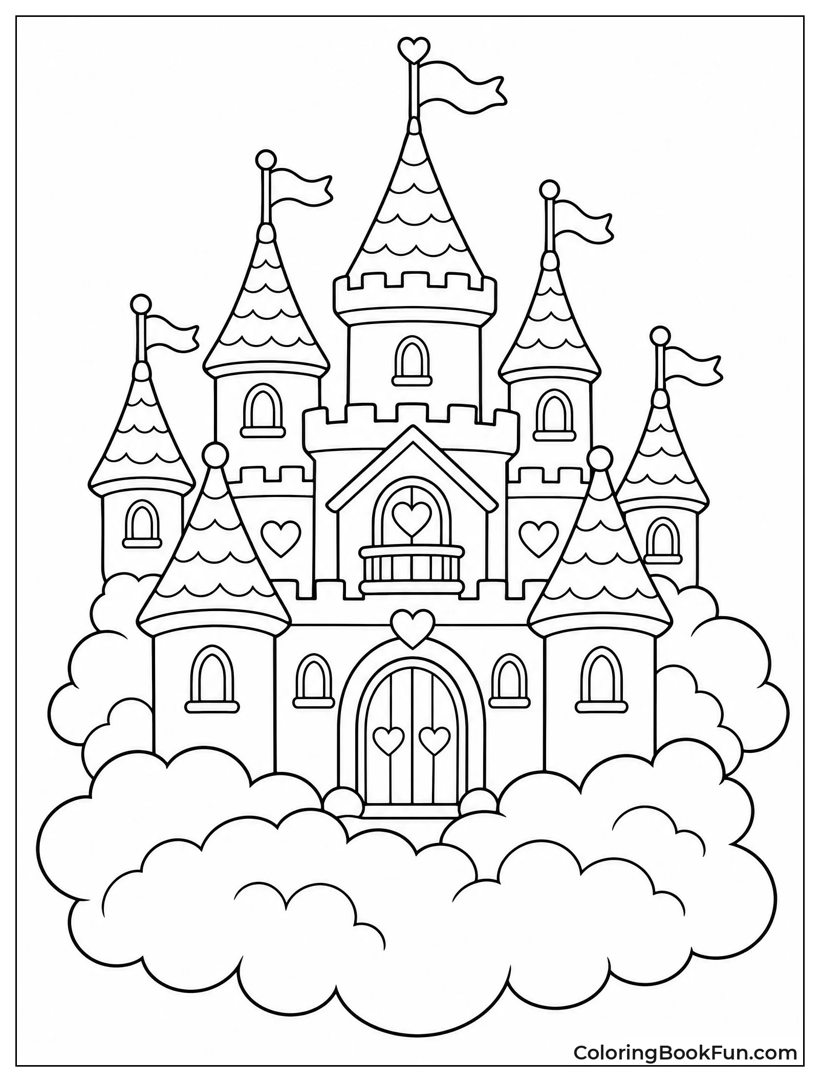 Castle Sitting on Clouds