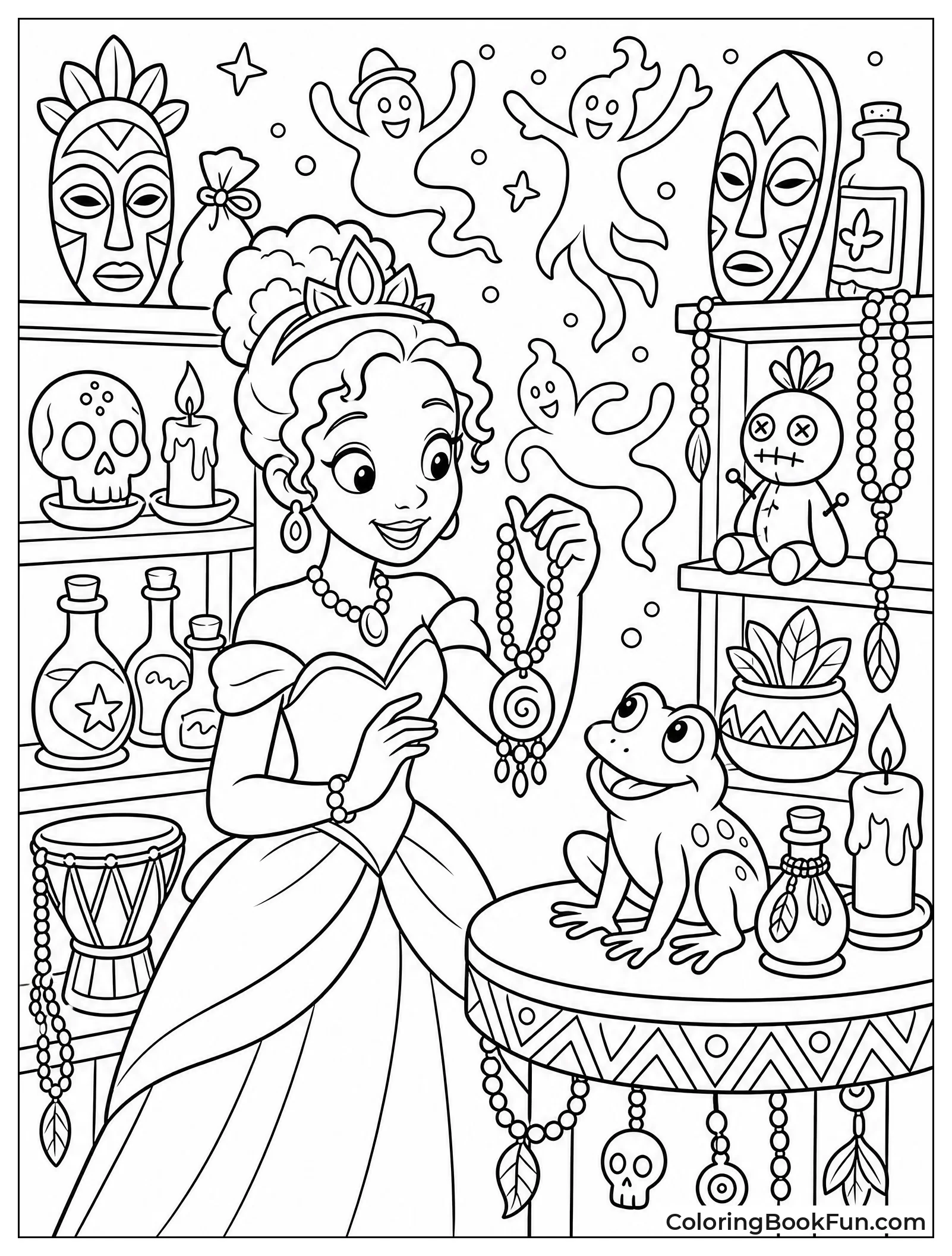 Shop with Masks and Shadows