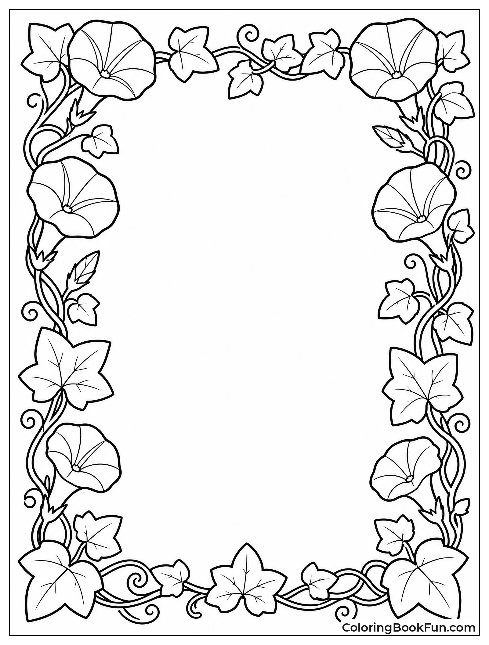 Ivy Vines Forming Elegant Frame