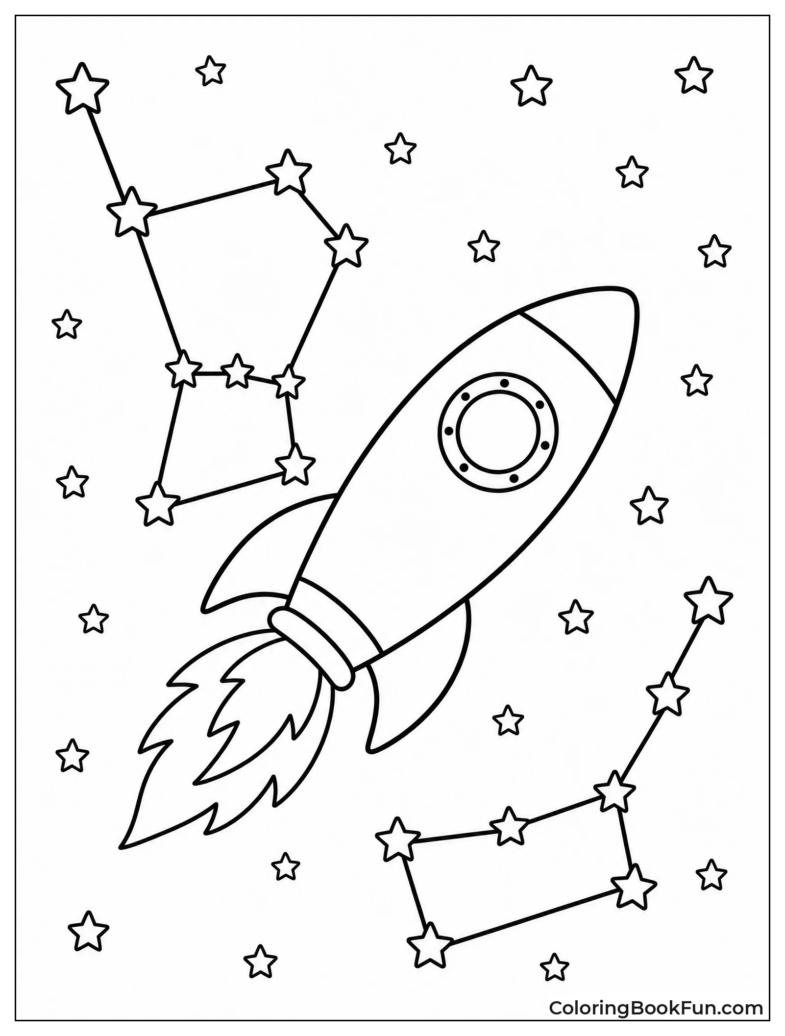 Rocket Passing through Constellations