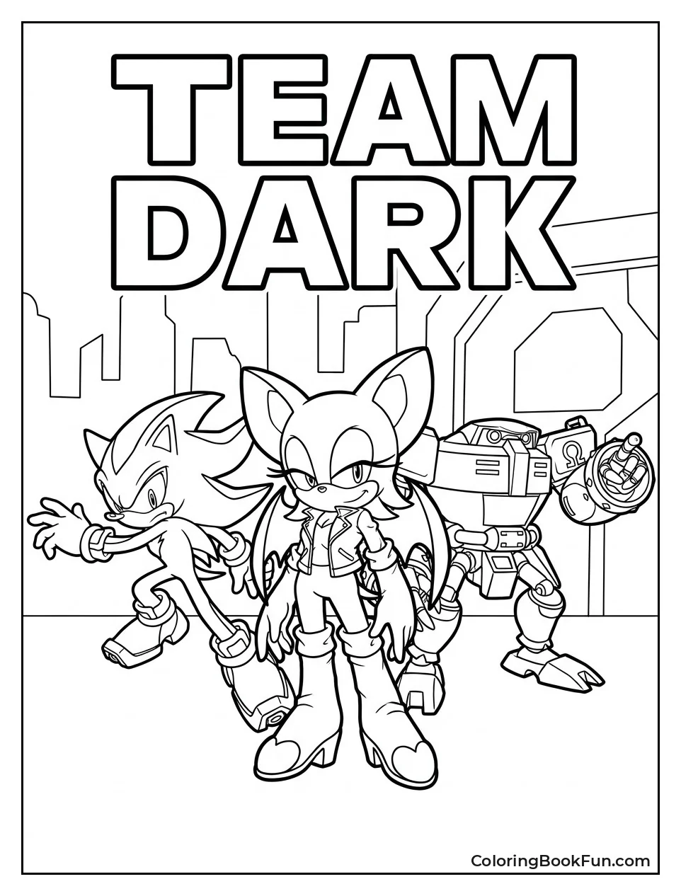 Team Dark Stands Ready for Action