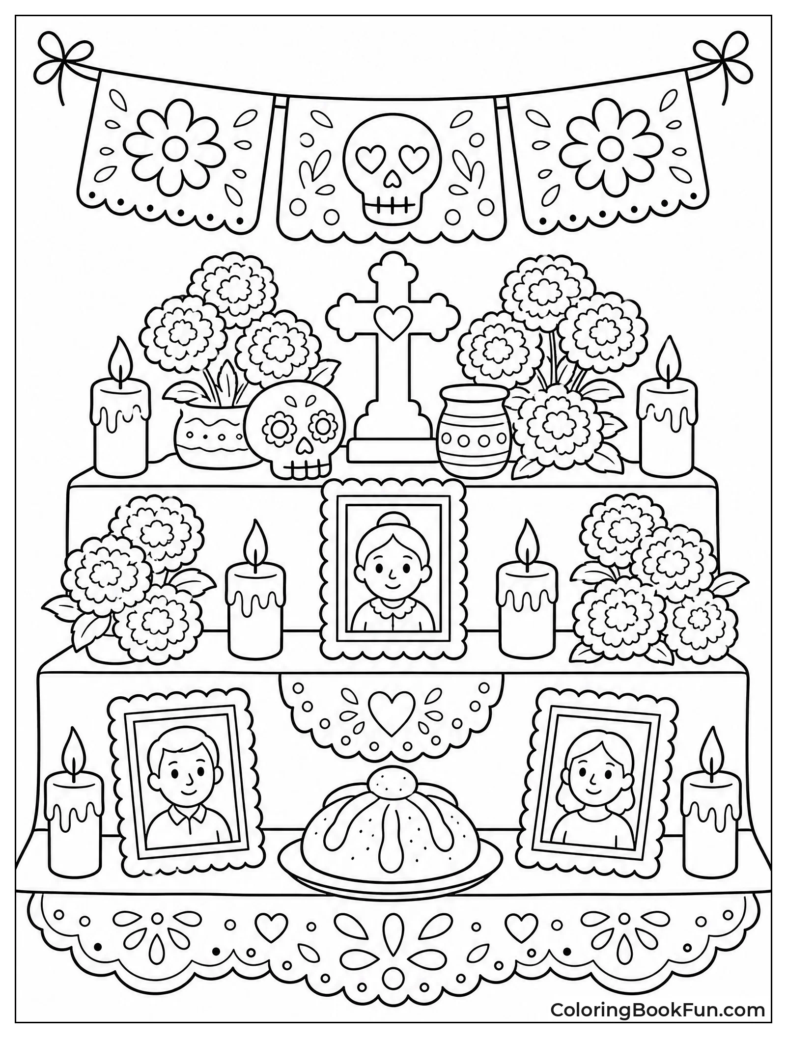 Altar for Day of the Dead