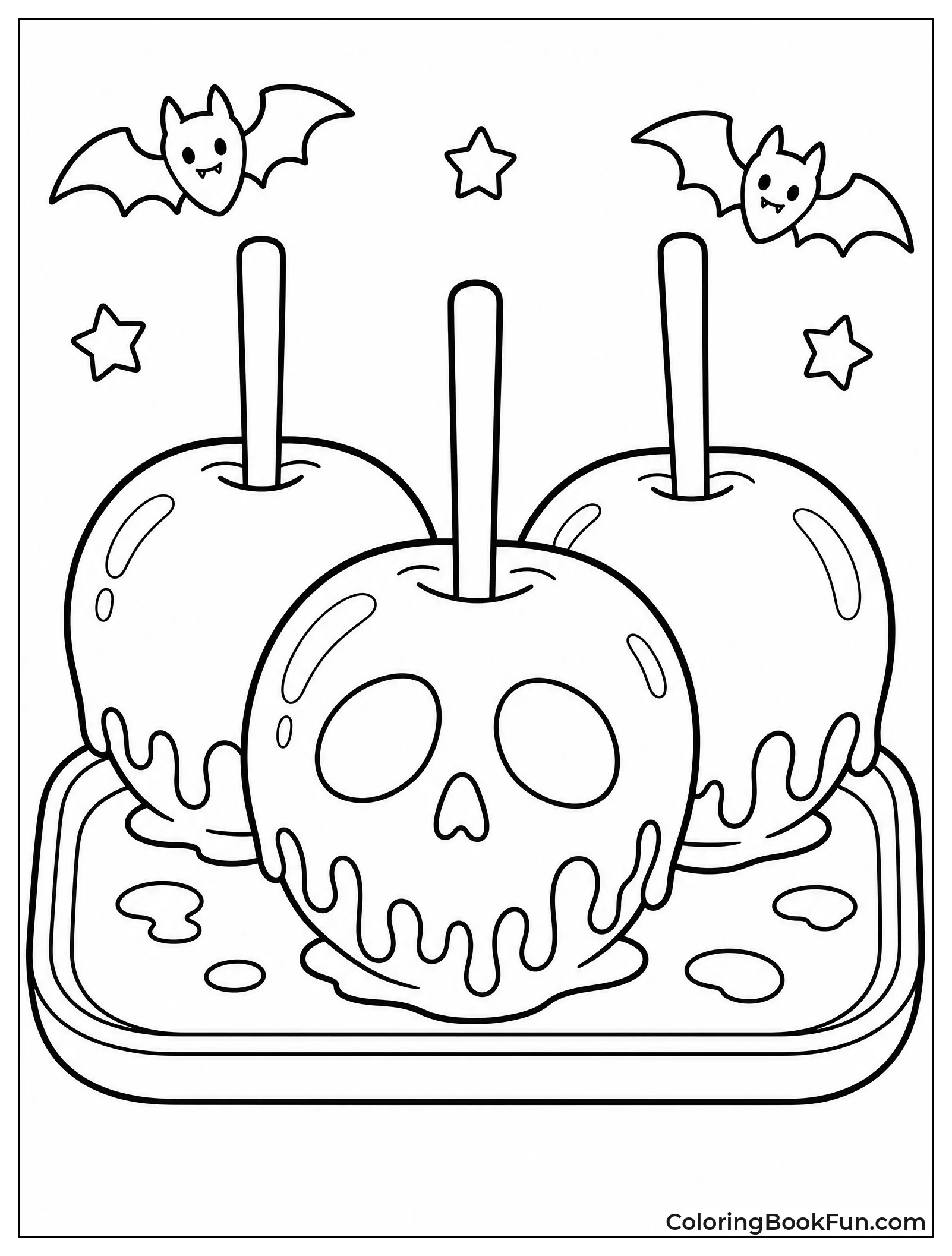 Poison Apples on a Tray