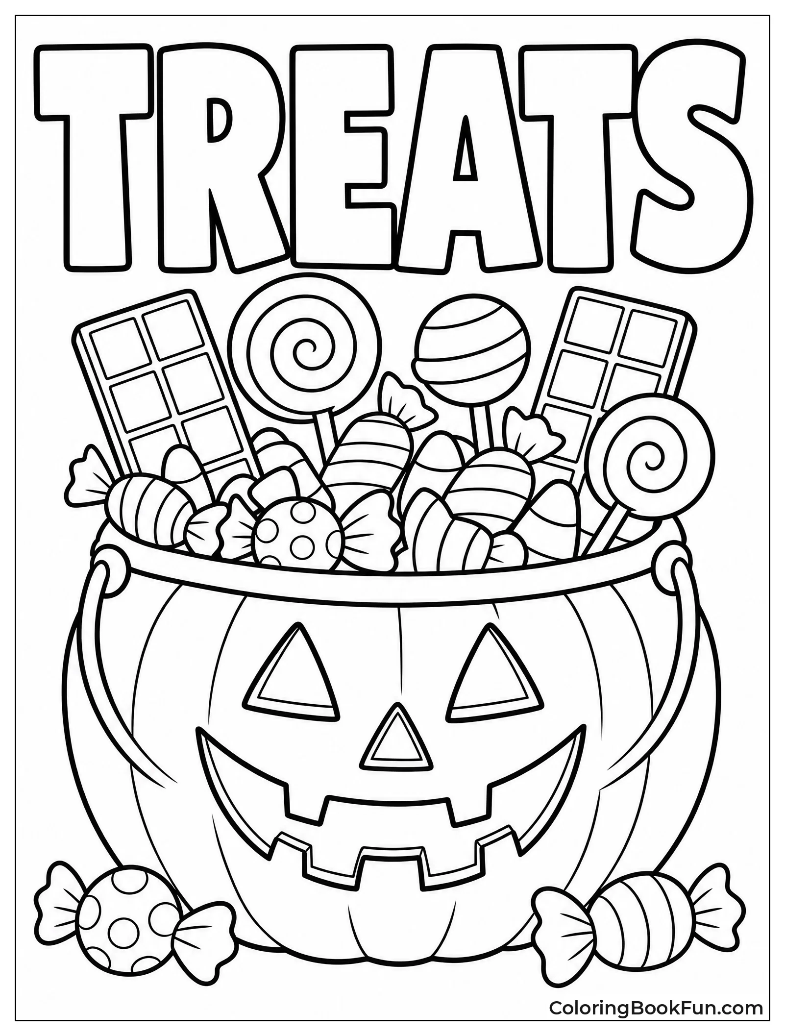 Full Trick or Treat Bucket
