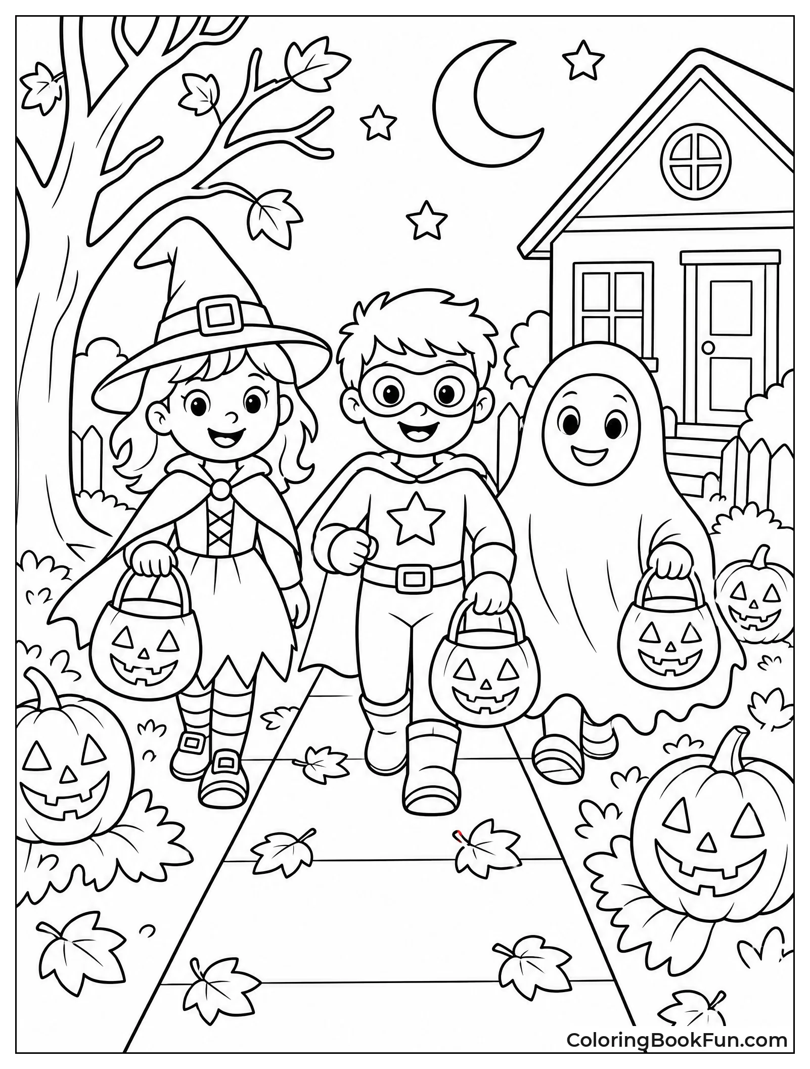 Kids Trick or Treating