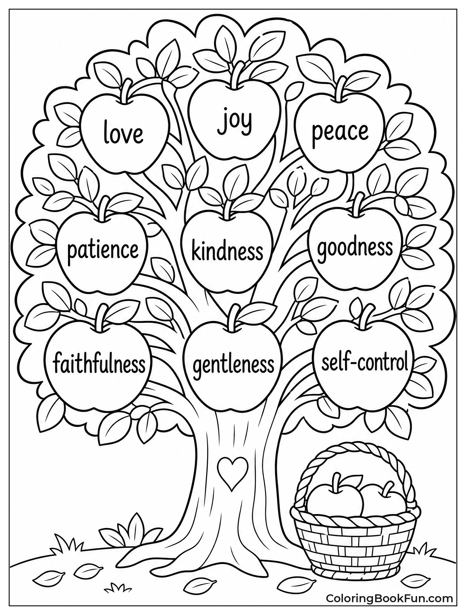 Tree with Fruit of Spirit