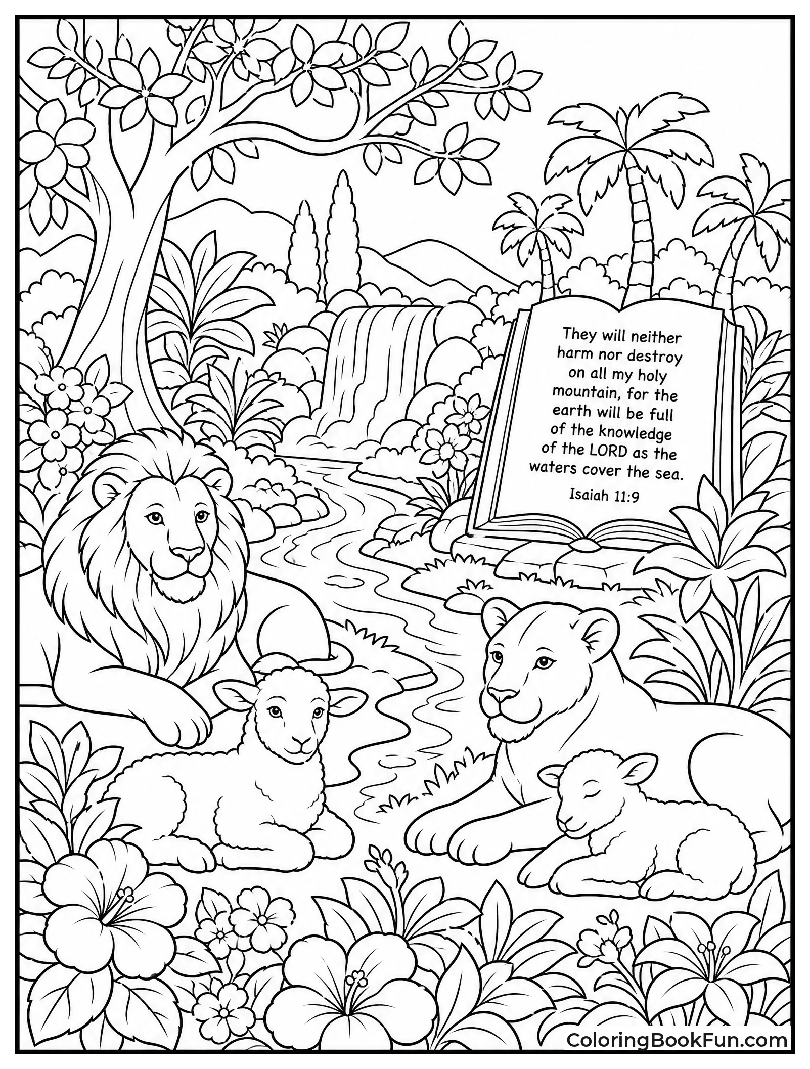 Lions and Lambs in Eden