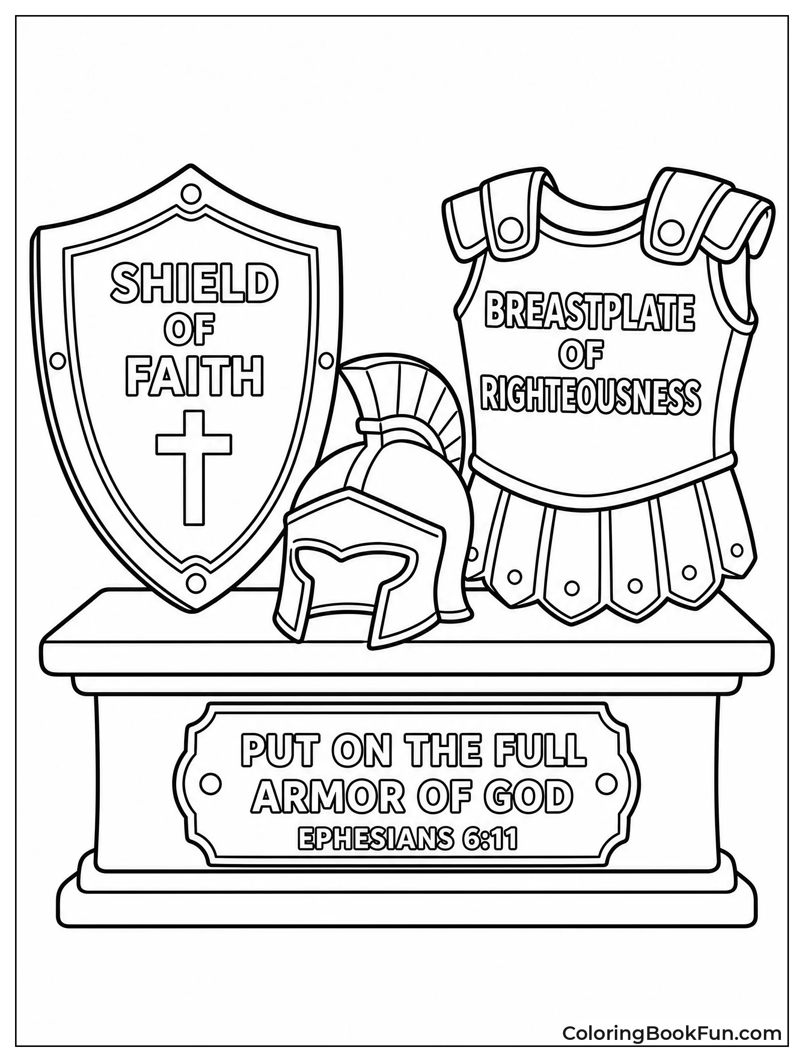 Armor of God Display