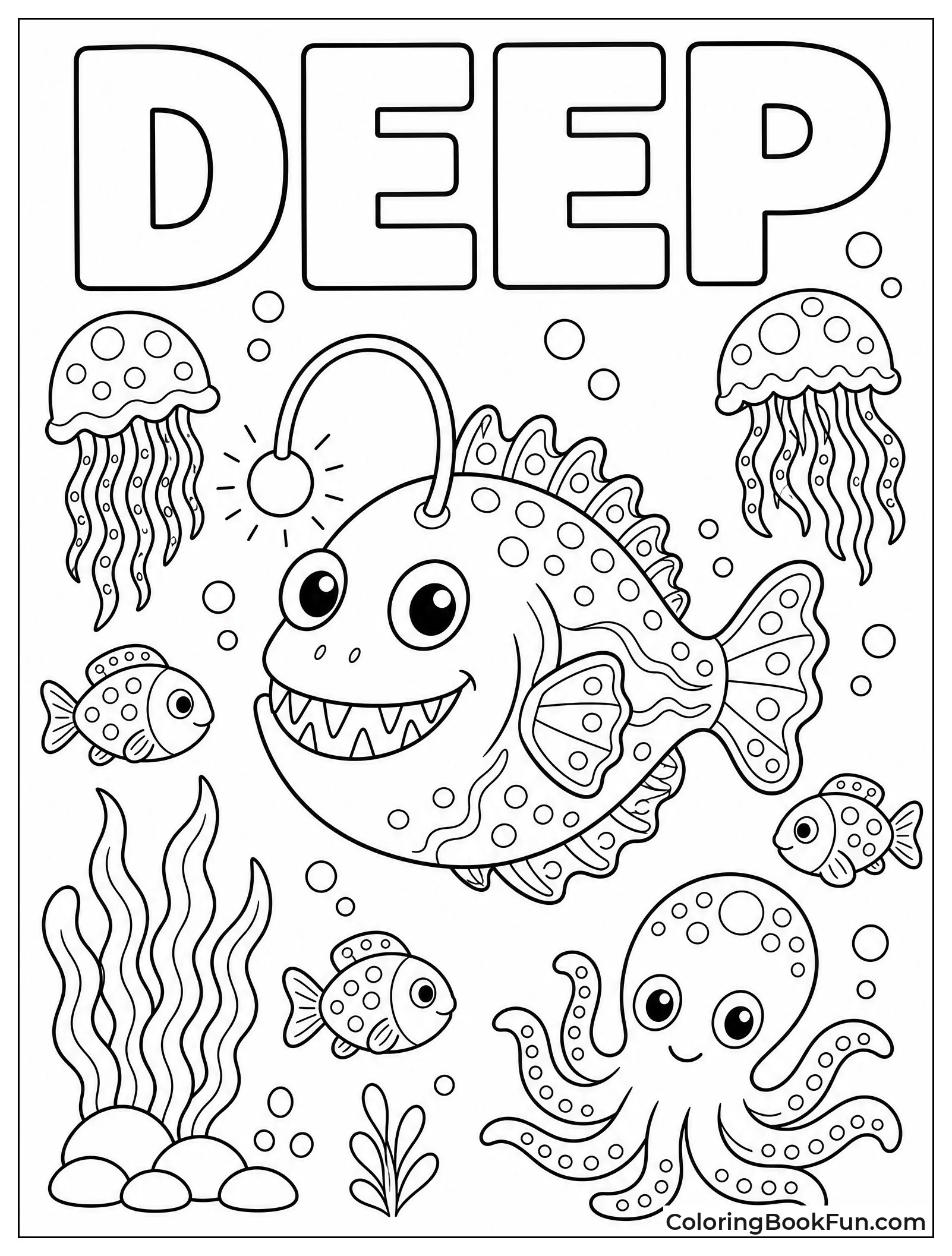 Glowing Deep Sea Creatures