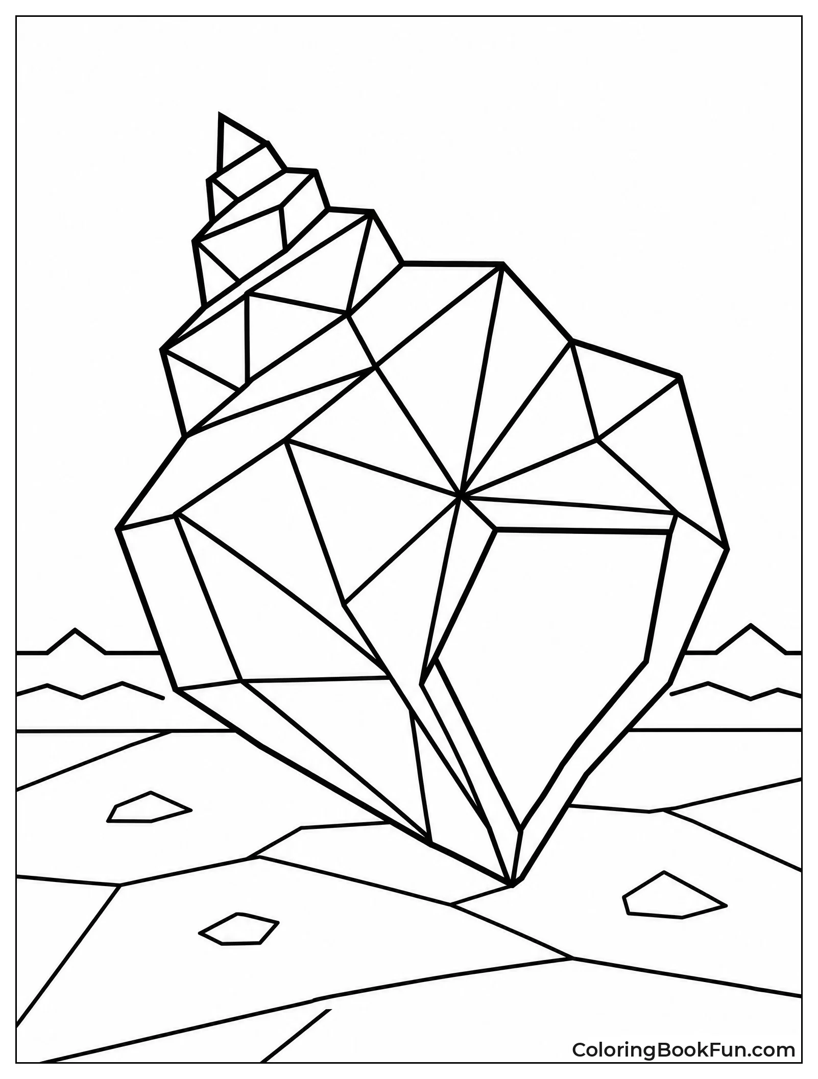 Modern Shell Made of Angles