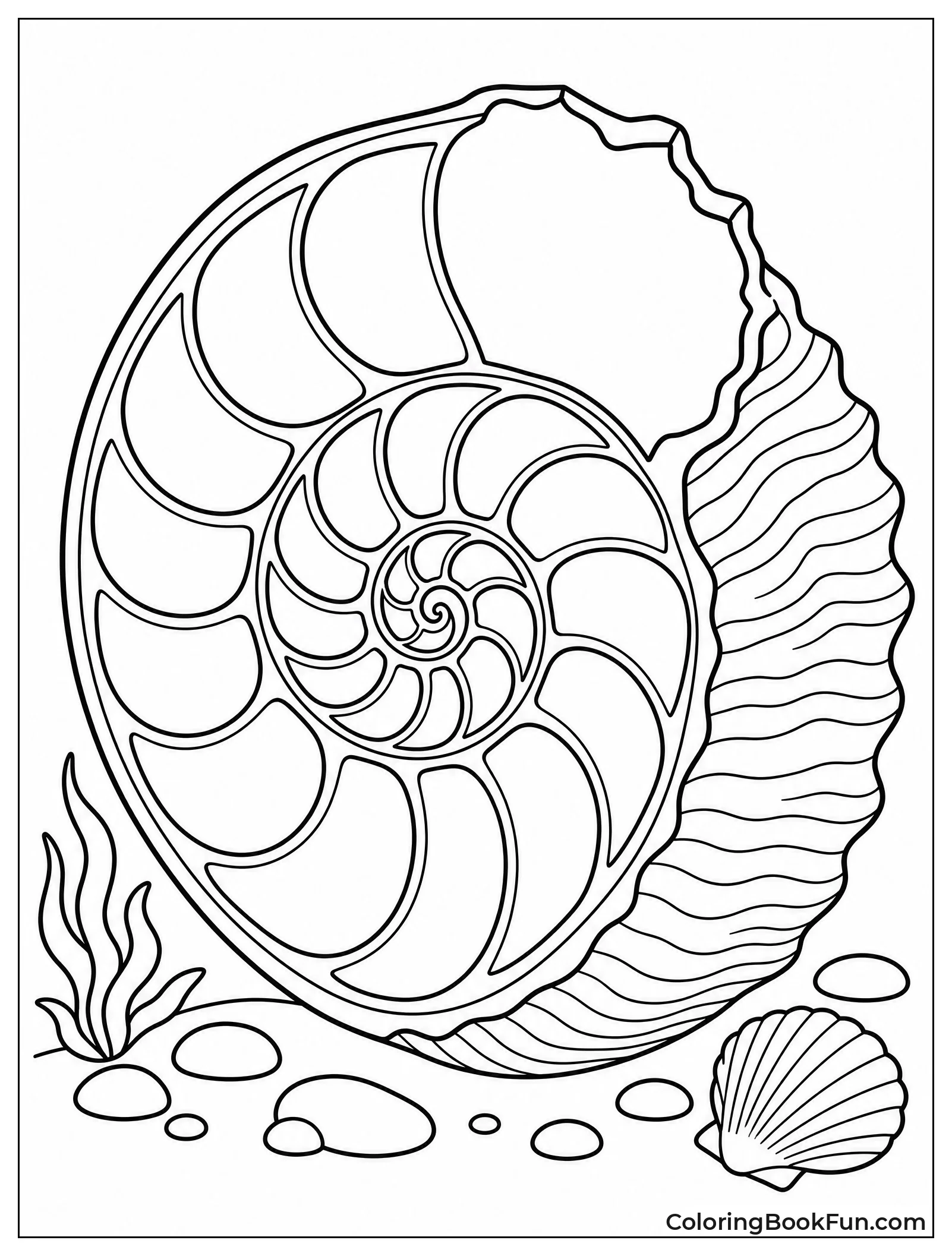 Close Up of Spiral Shell