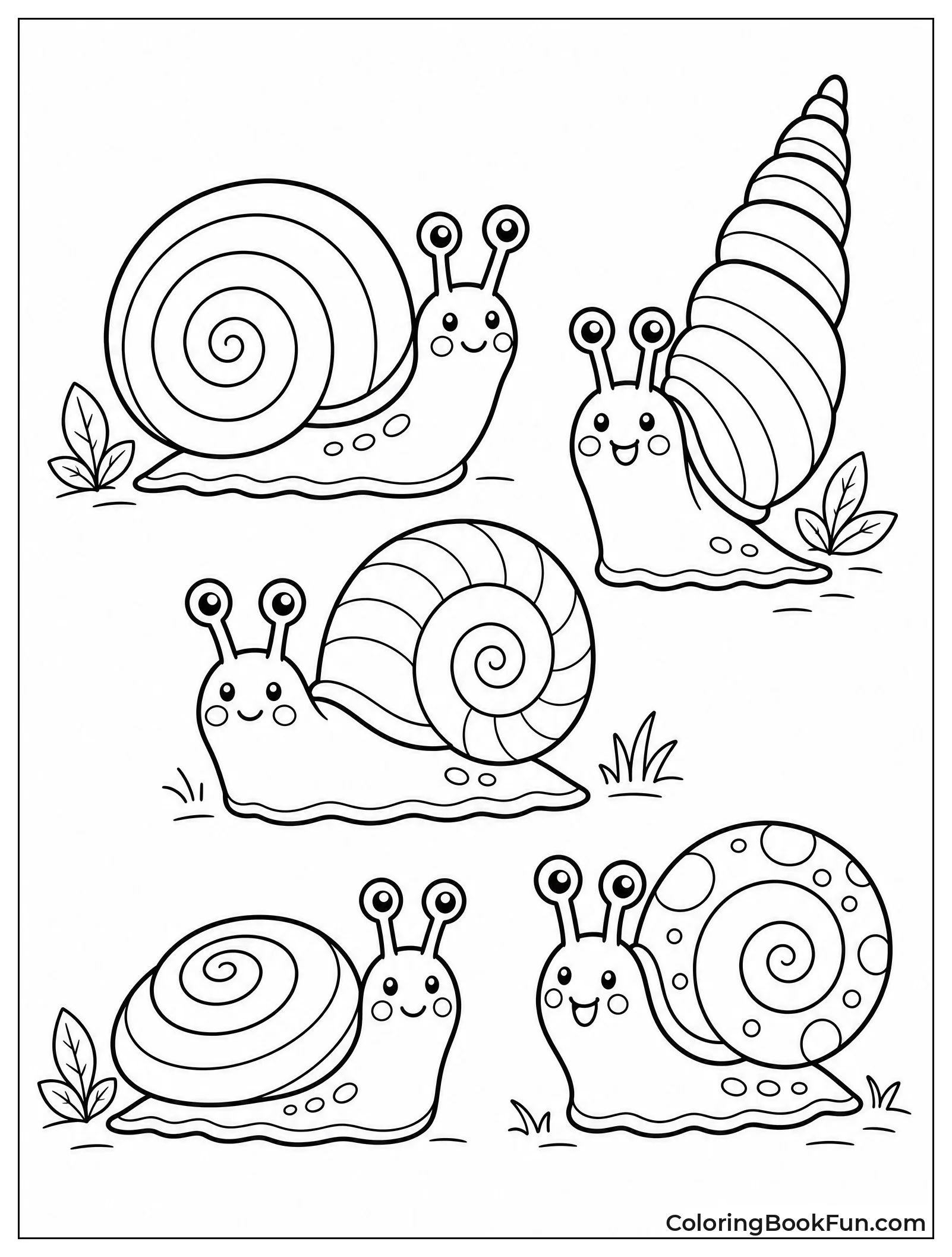 Collection Shows Different Shell Shapes