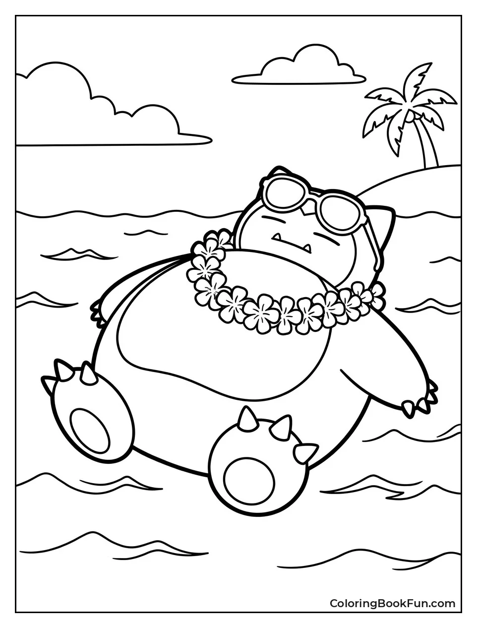 Snorlax Floats Like a Raft
