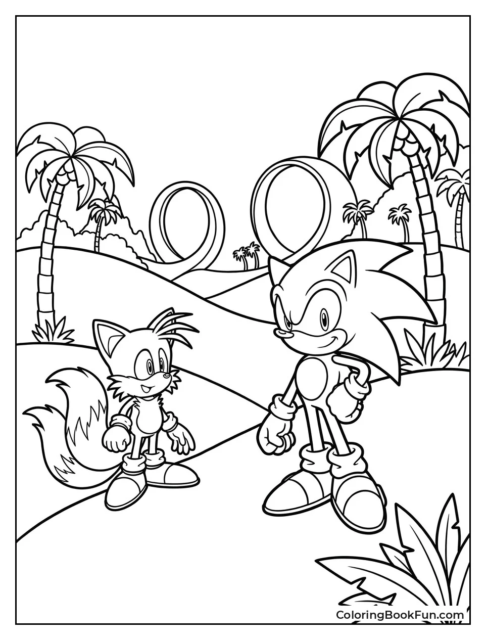 Sonic Explores Green Hill Zone