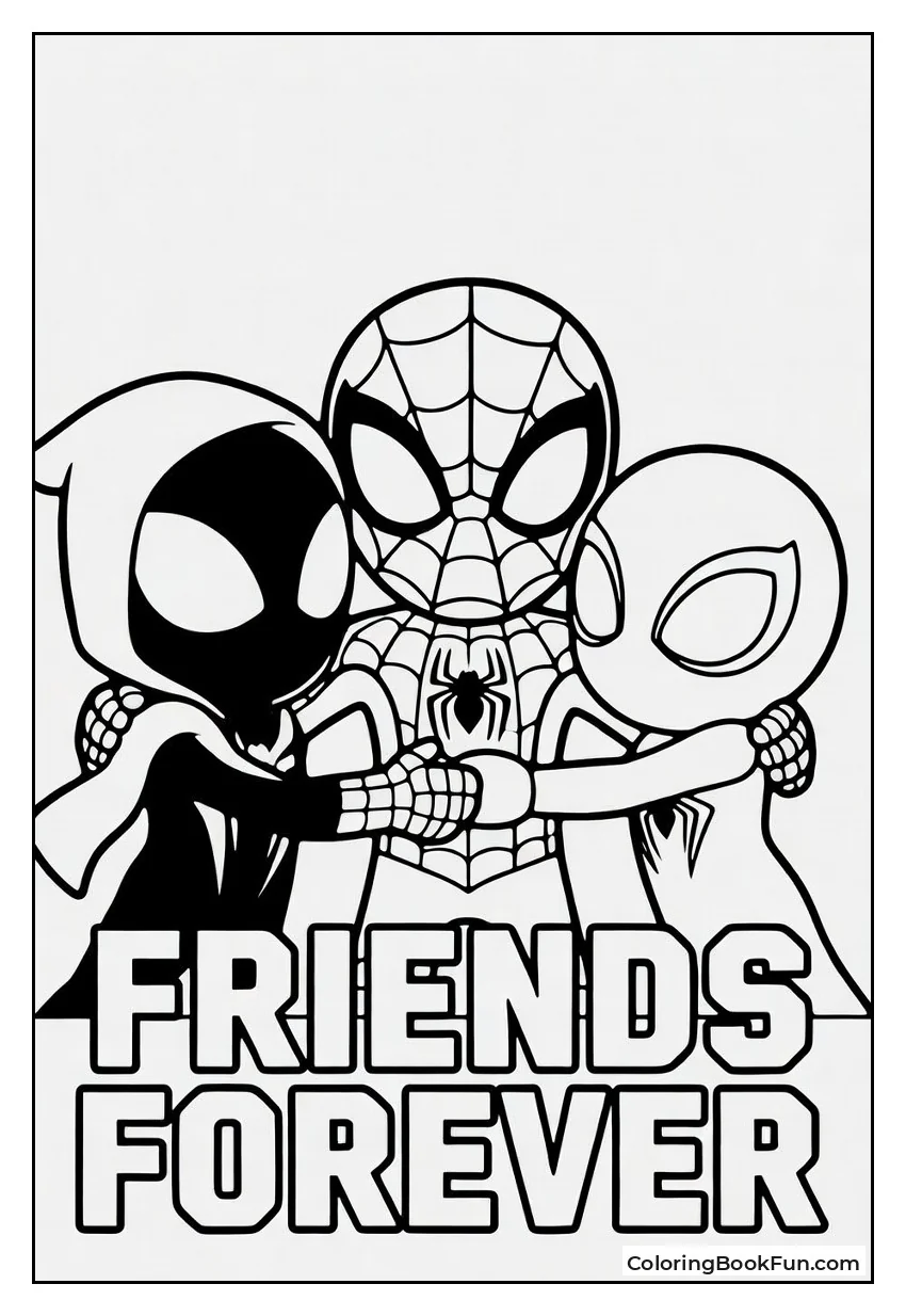 Friends Share Happy Group Hug