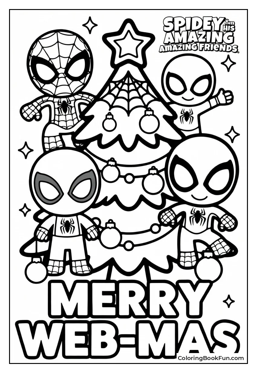 Team Decorates Holiday Tree