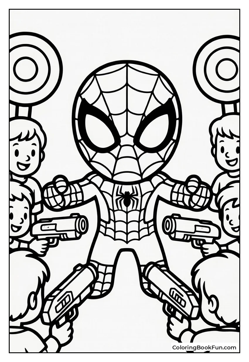 Spidey Teaches Web Shooting
