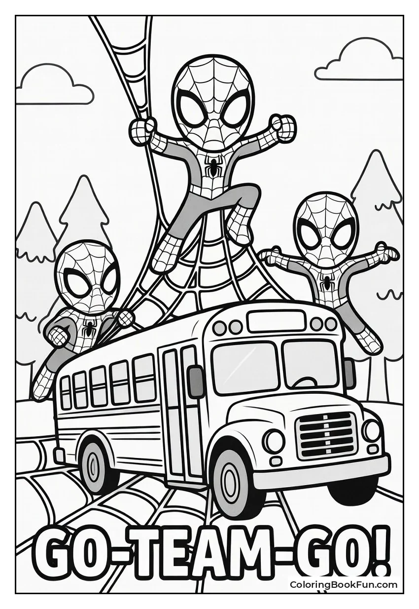 Spideys Weave Giant Web Bridge