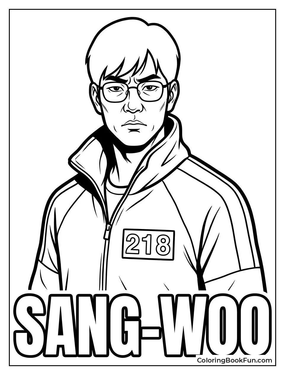 Sang-woo with Serious Expression