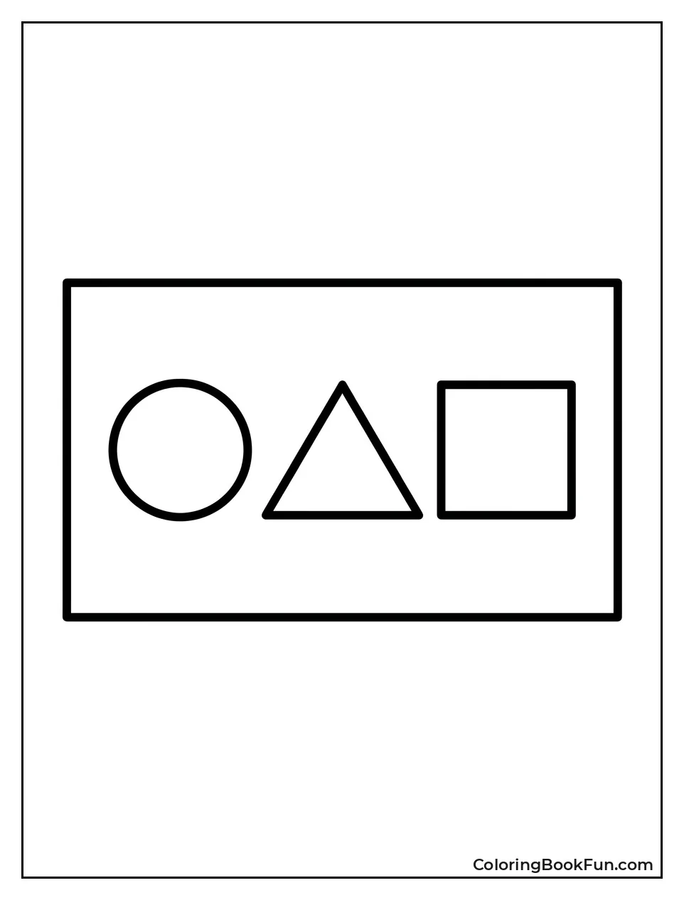 Invitation Card with Shapes