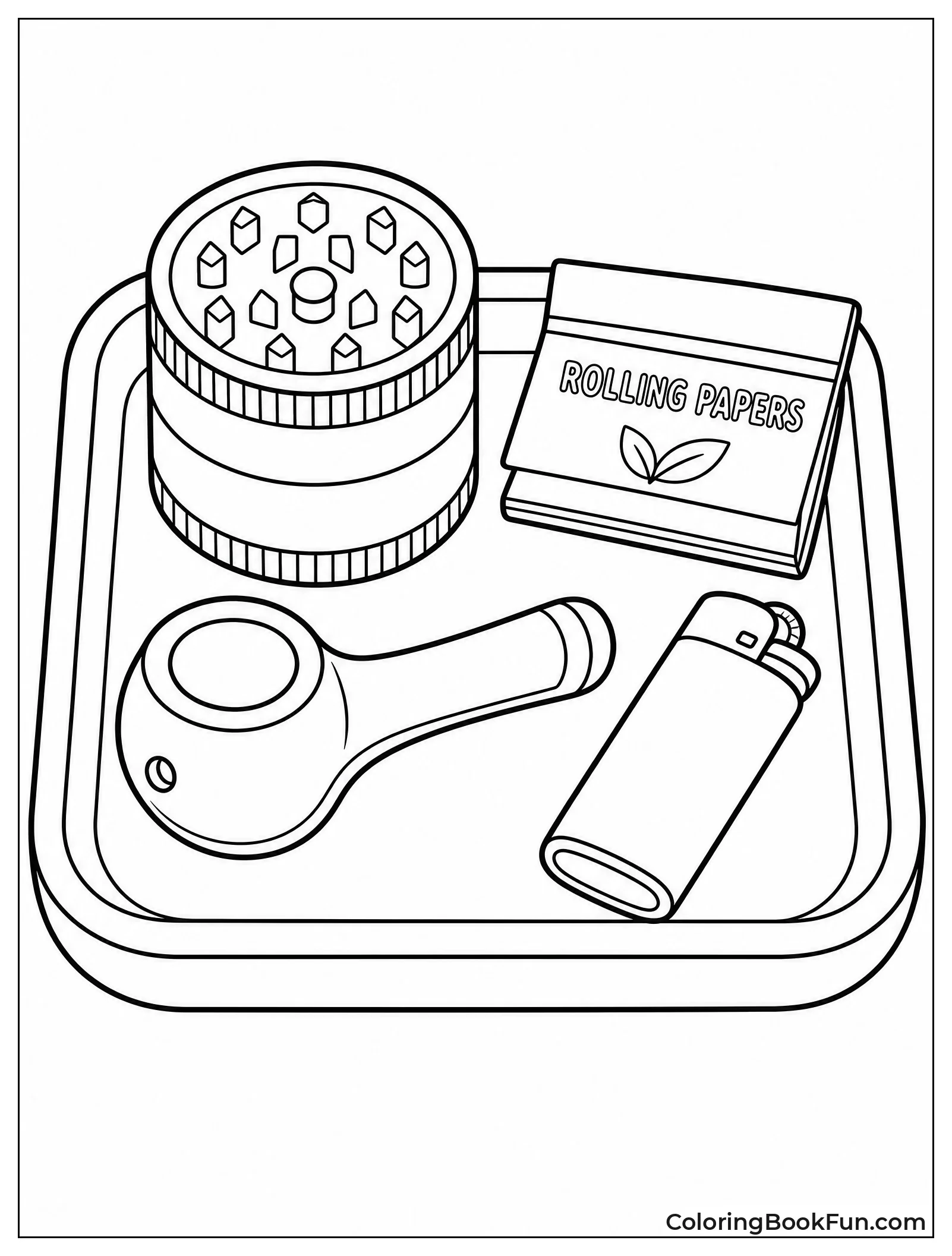 Tools Laid Out on Tray
