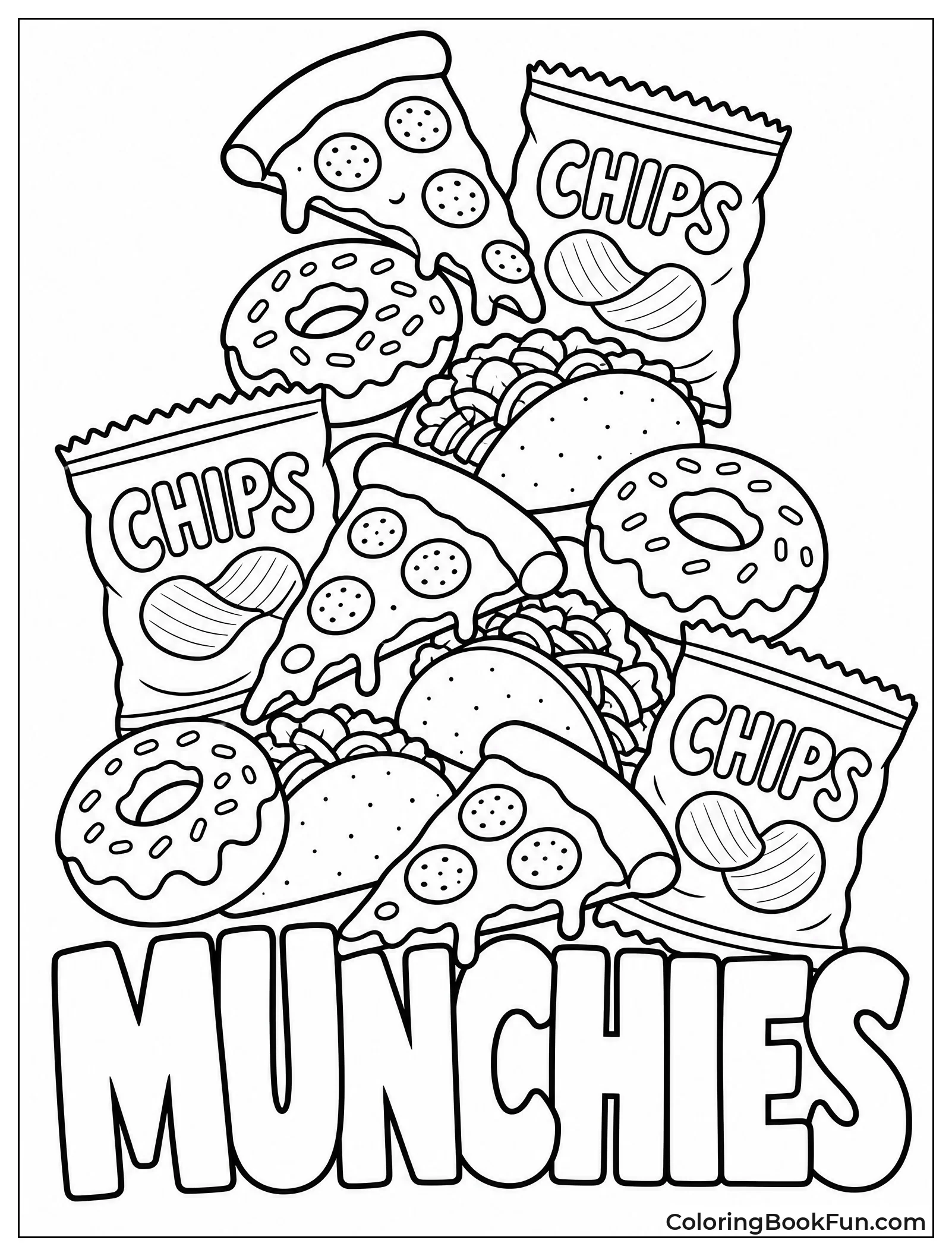 Big Pile of Snacks
