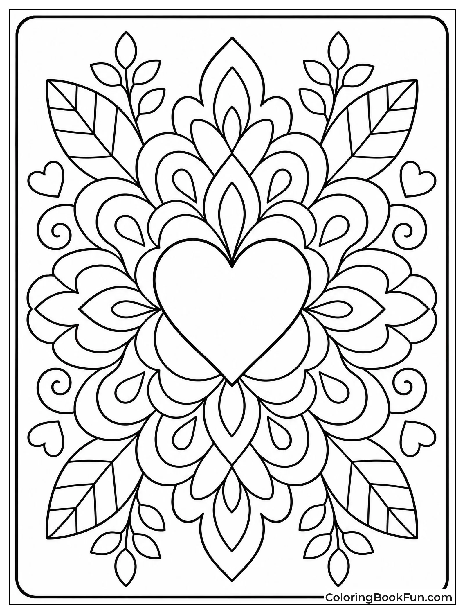 Patterns Mirror Perfectly on Page