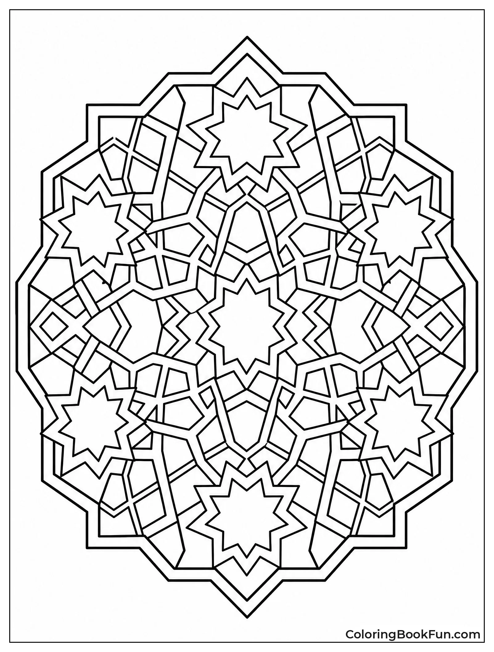 Stars Interlock in Lattice Design