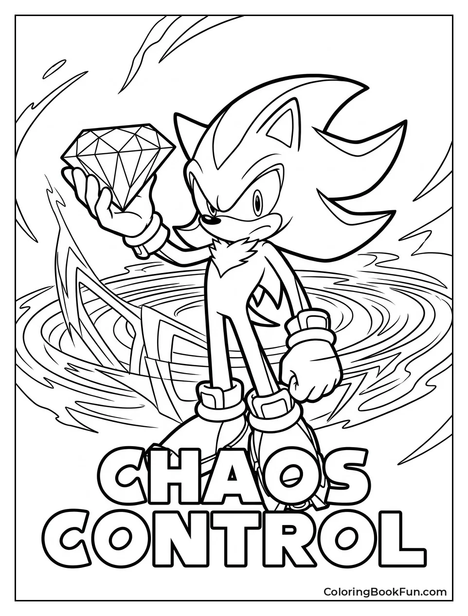 Holding Green Chaos Emerald High