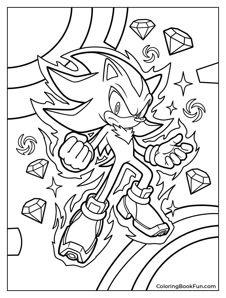 Transforming with Swirling Golden Energy