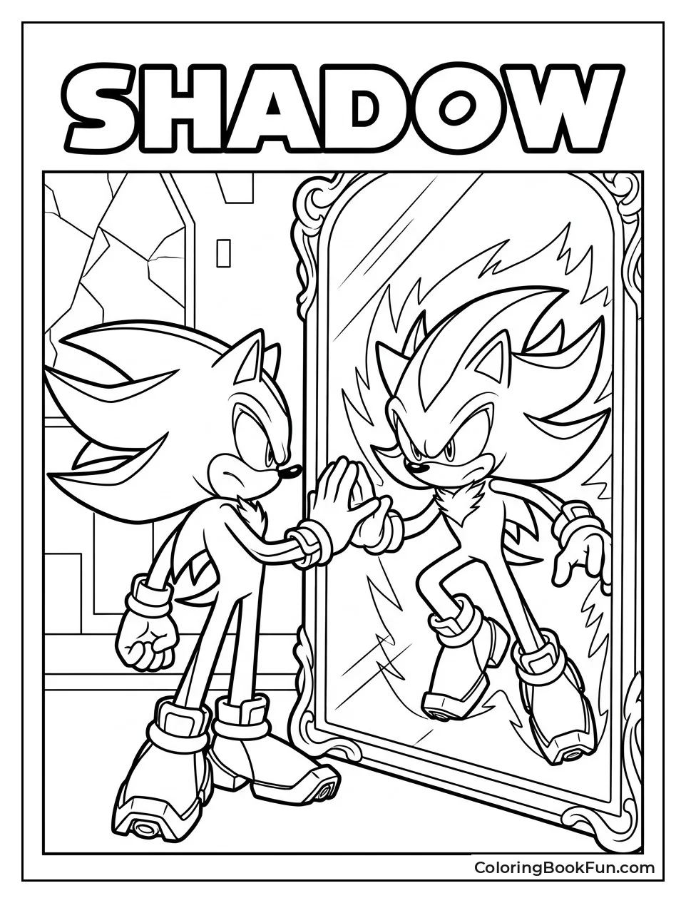 Split View of Shadow and Super Form