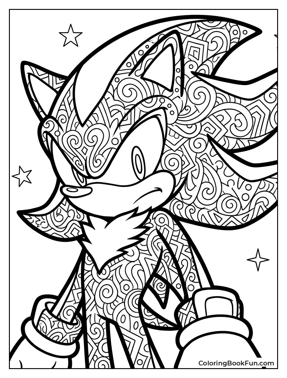 Intricate Patterns on Fur and Quills