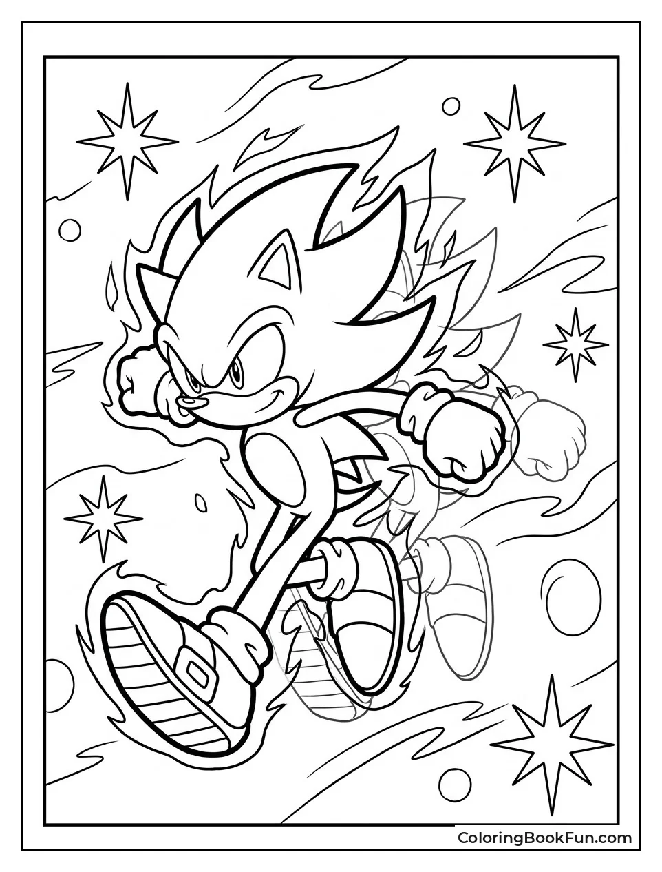Hyper Sonic Shows Flashing After Images