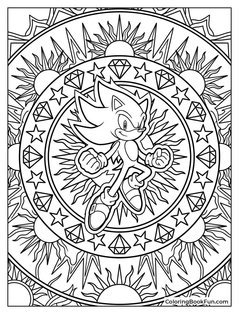 Super Sonic in a Starry Mandala
