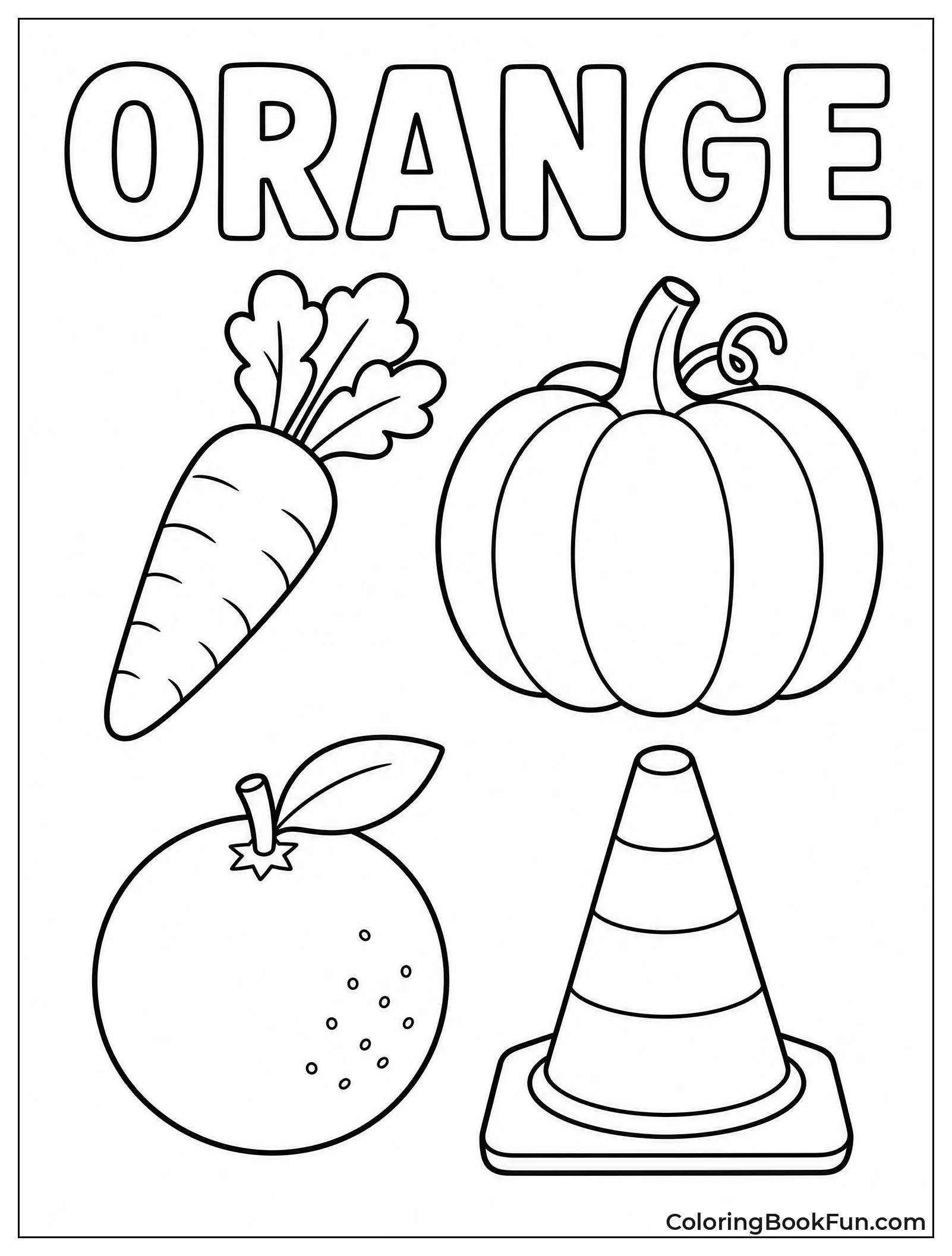 Collection of Orange Colored Things