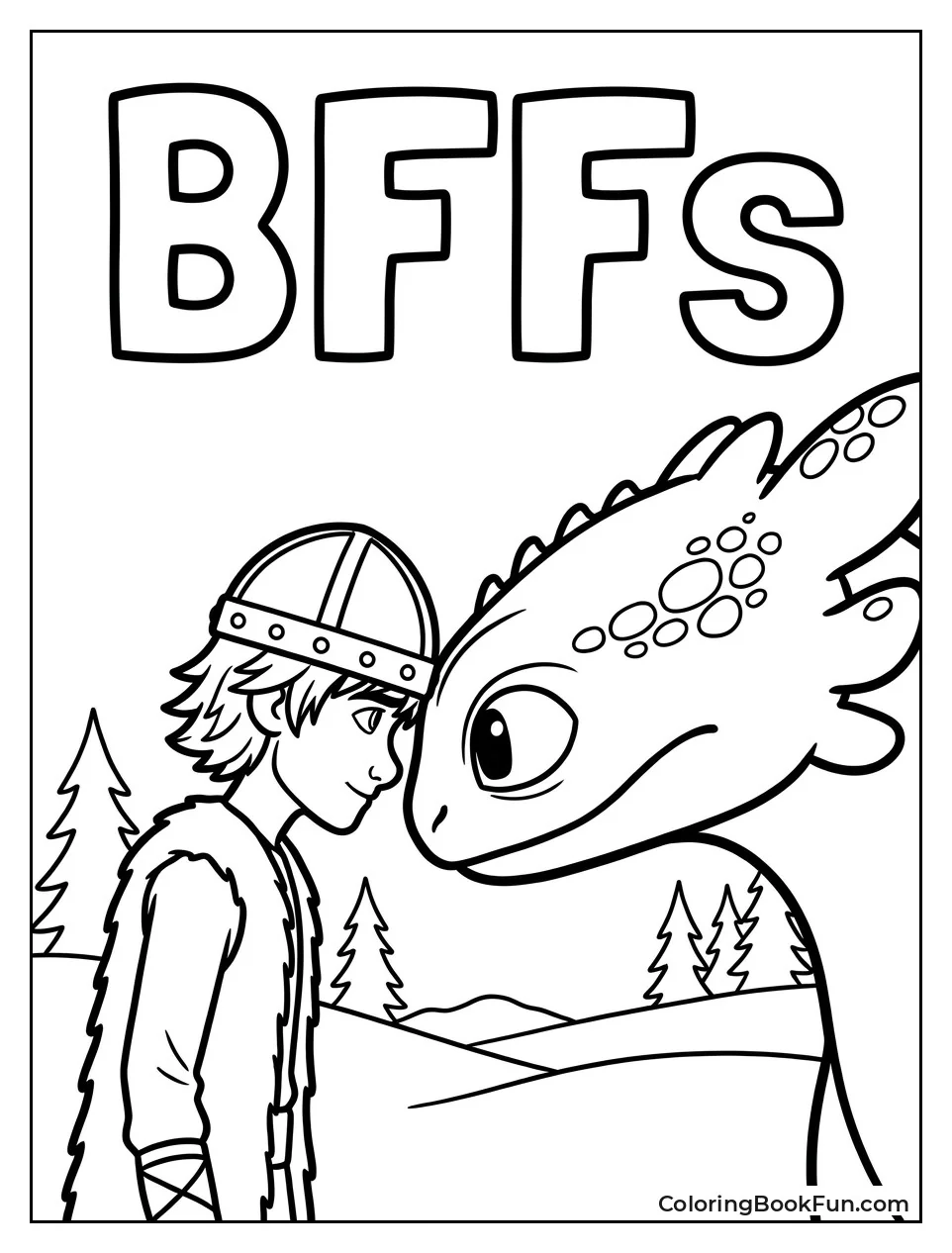 Heartwarming Forehead Touch with Hiccup