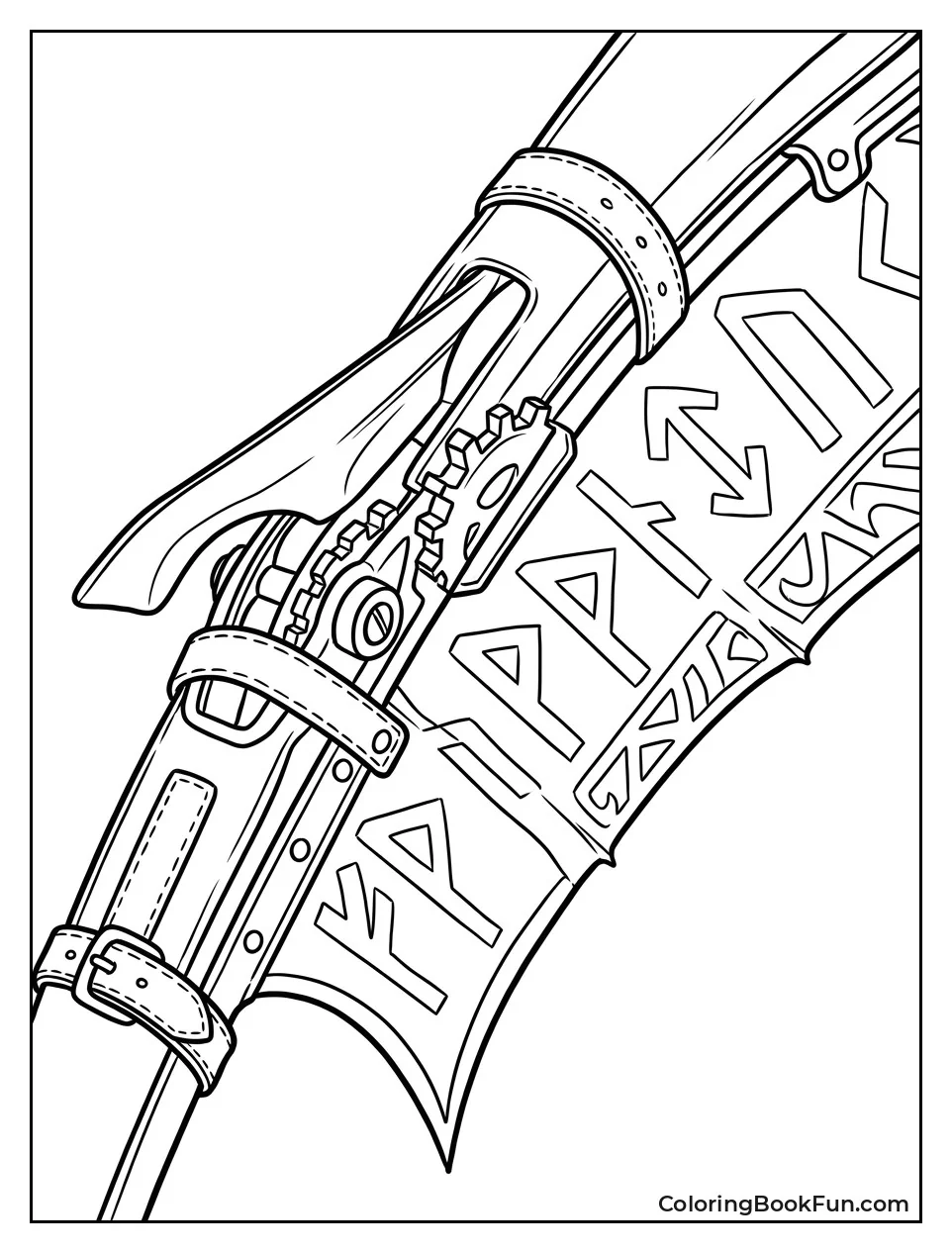 Detailed View of Mechanical Tail