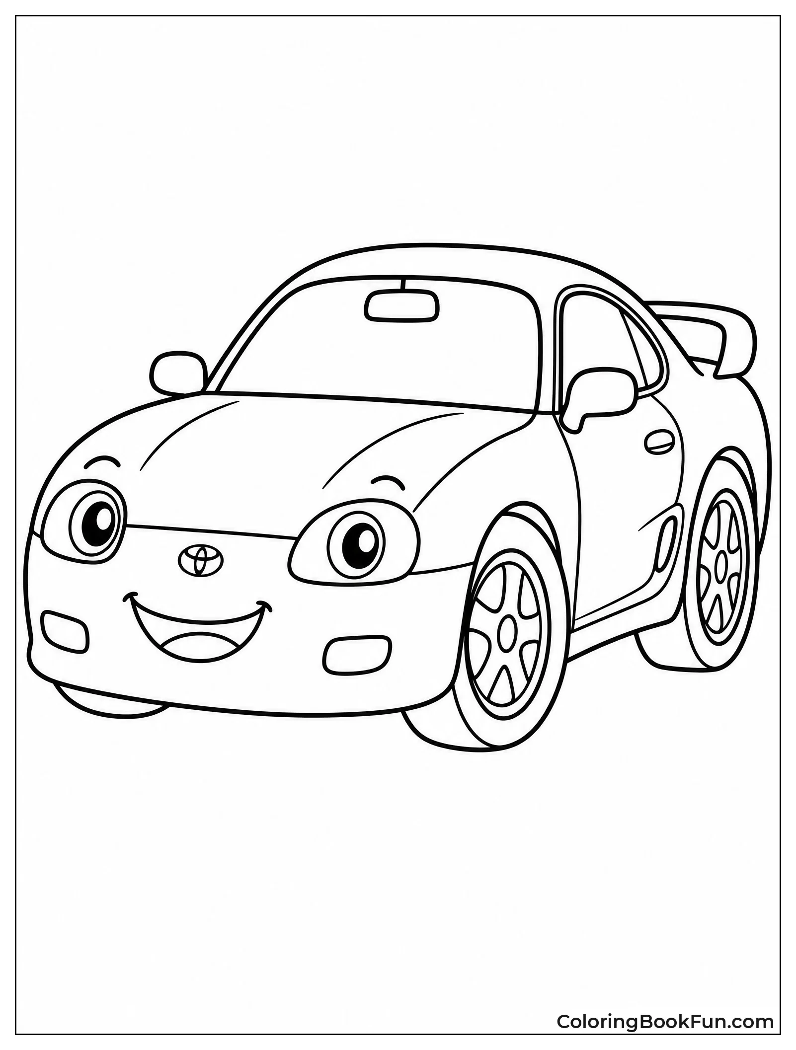 Smiley Cartoon Supra Face