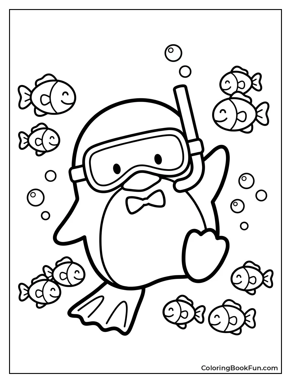Sam Waving at Fish Underwater