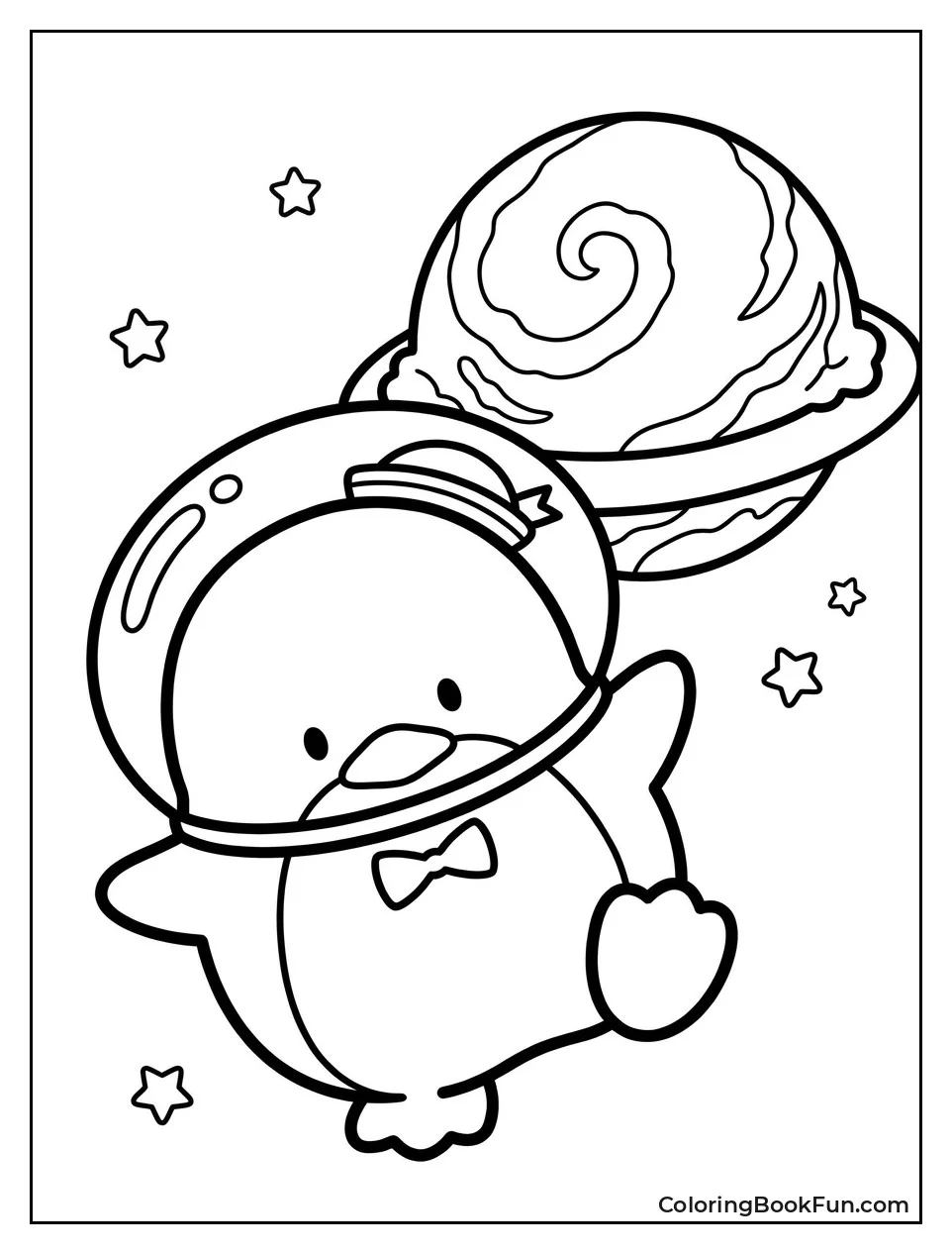 Sam Floating Near Sherbet Planet
