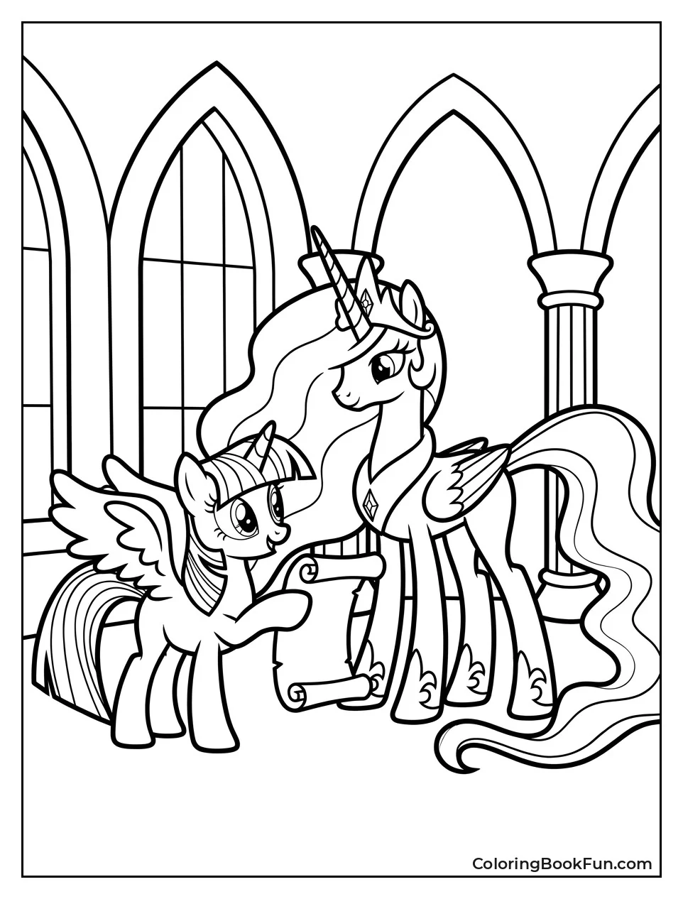 Twilight Showing Scroll to Celestia