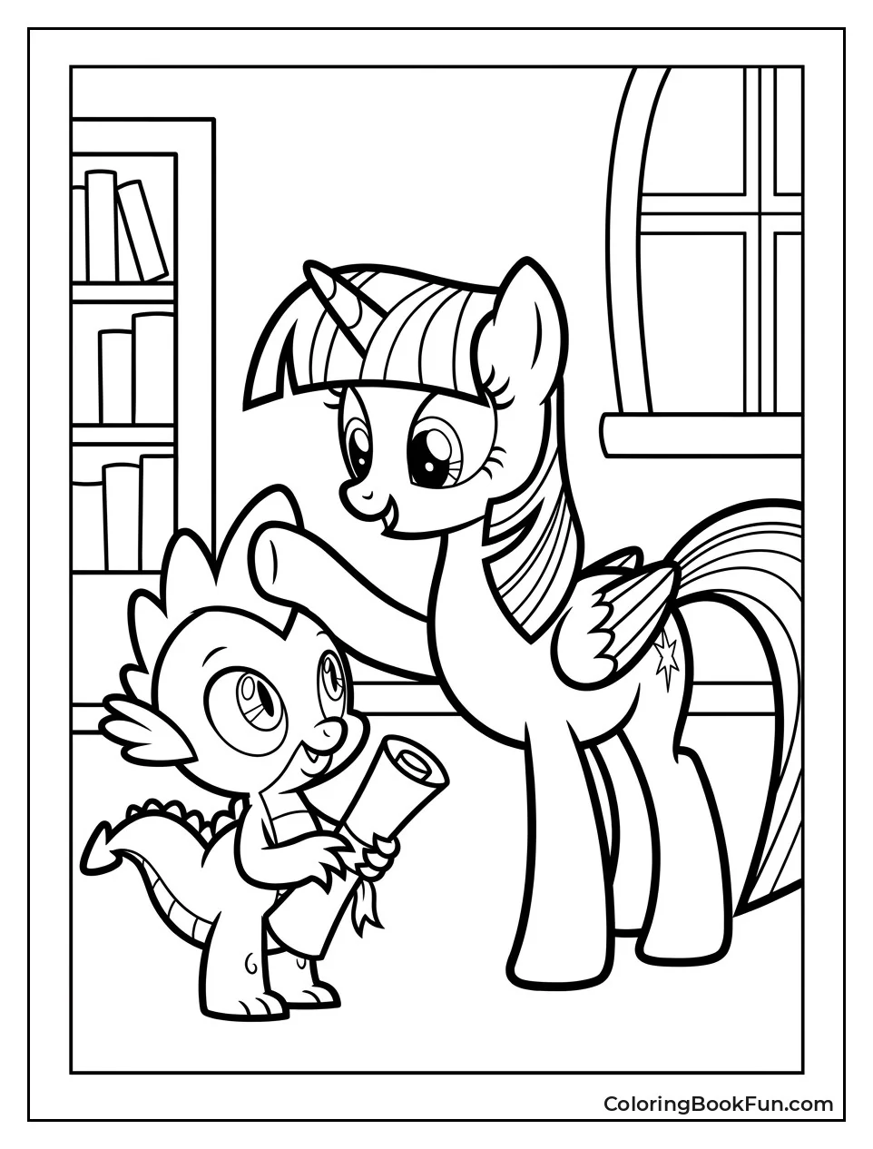 Twilight Patting Spike on Head