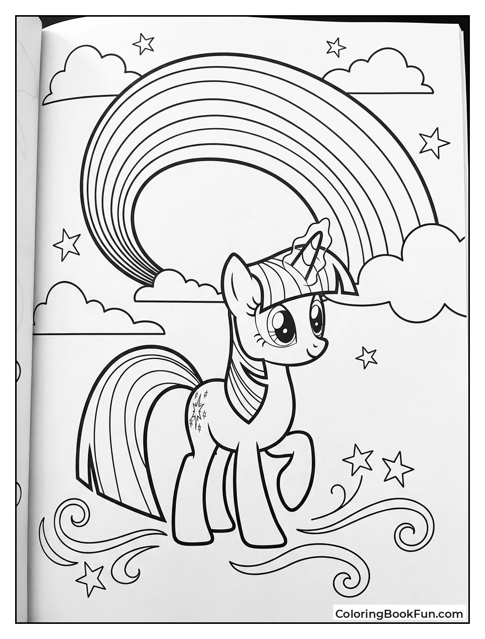 Twilight Making Beautiful Rainbow